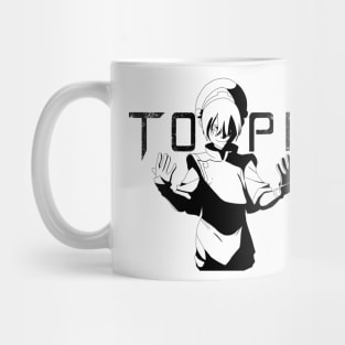 Avatar: The Last Airbender - Toph: Prodigy of Earthbending B&W Mug